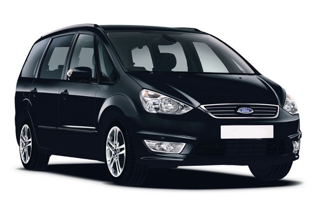 Black Ford Galaxy MPV