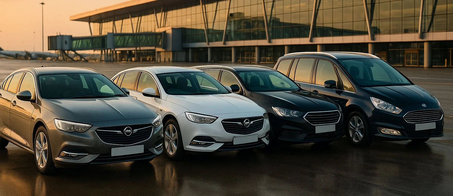 Airport Express Cars fleet lineup